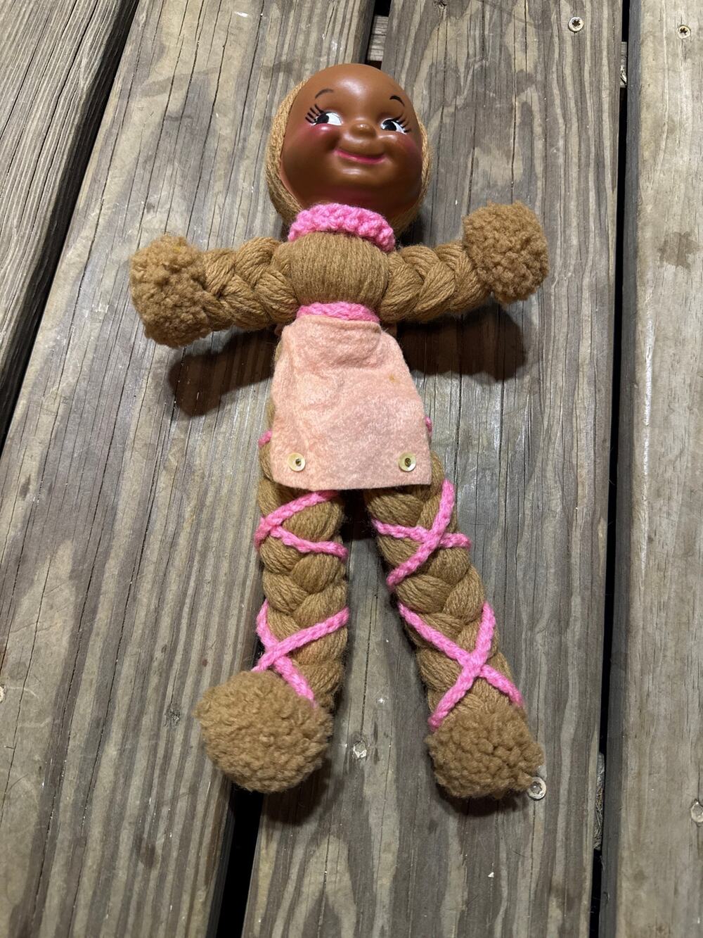 Vintage Yarn Doll